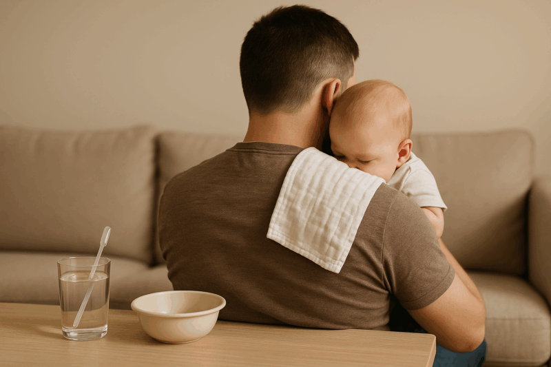 Gastro chez le bébé : Symptômes, durée et bons réflexes